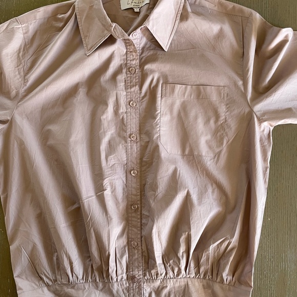 Xavier Mini Dress in Beige - Picture 3 of 3